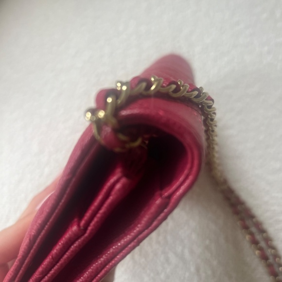 Authentic Dark Pink Chanel caviar WOC 2021 - Picture 10 of 10